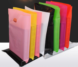 Plastic Bag Wholesale Die_cut Bag for Clothes Packaging